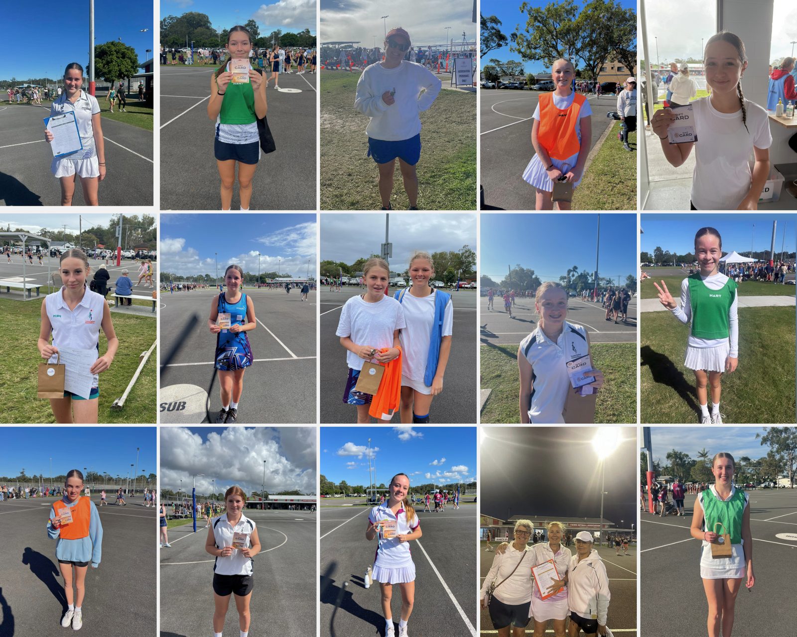 Kingscliff Netball Club umpires on game day